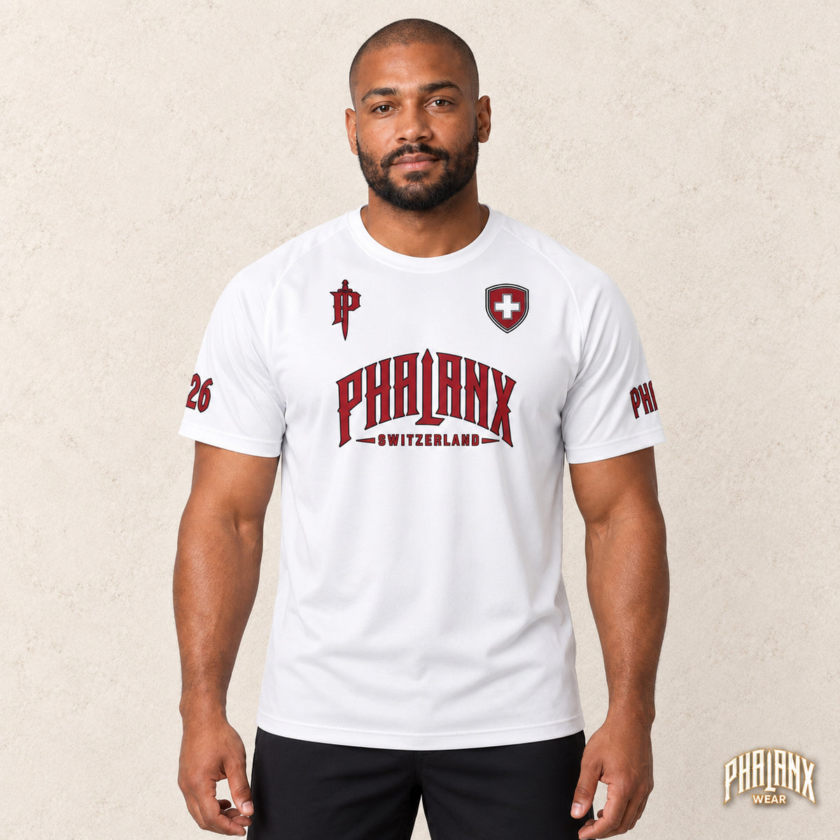 PHALANX Swiss Supporter Shirt (White)