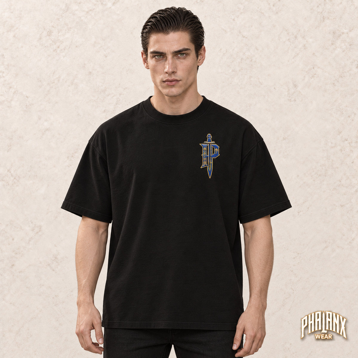 PHALANX Persia – Heavy Oversized Boxy T-Shirt