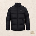 Designvorschau: Phalanx JAKO Puffy Steppjacke in Schwarz, Vorderseite
