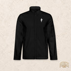 Designvorschau: Phalanx Softshelljacke in Schwarz, Vorderseite